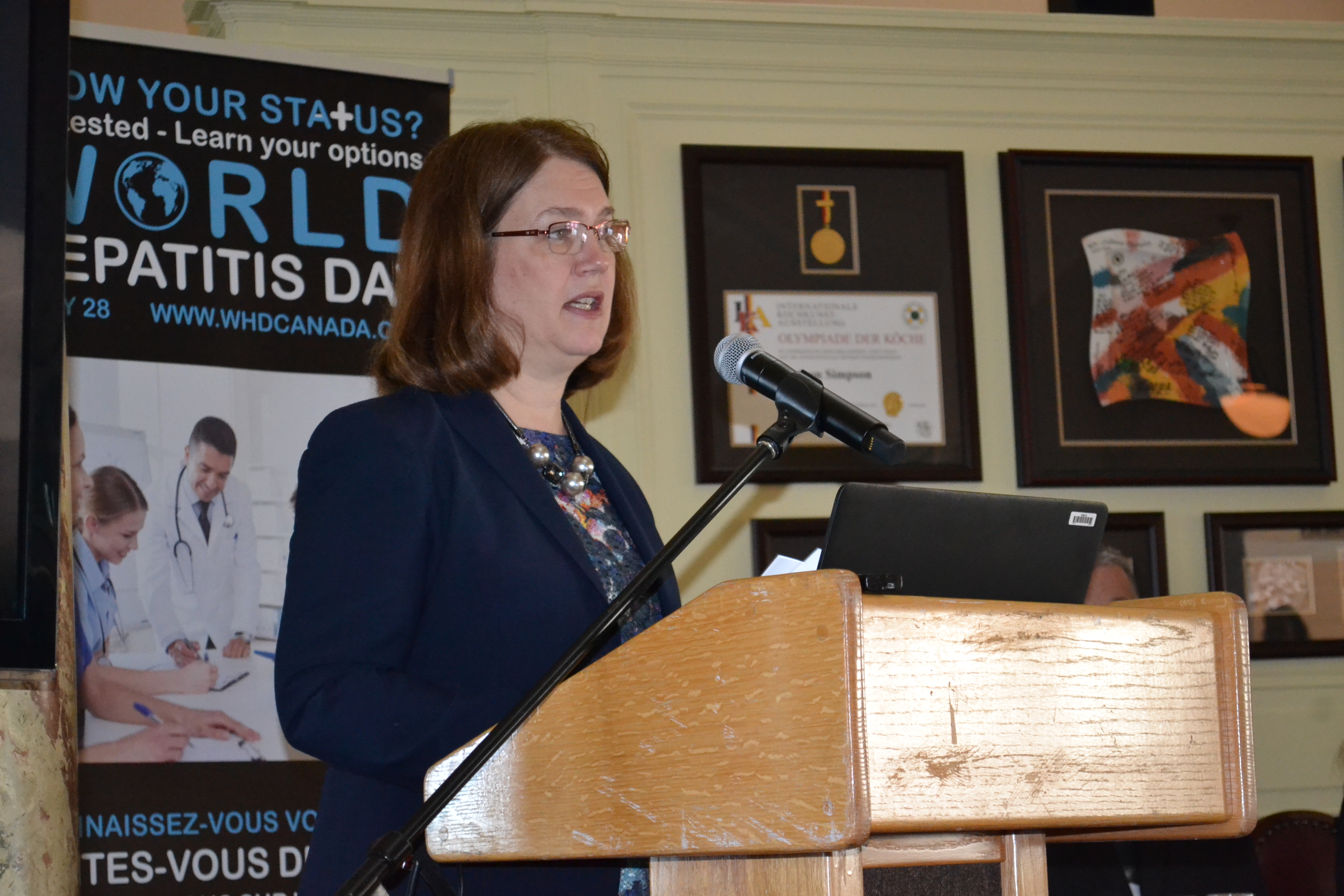 Hon Jane Philpott launches WHD 2016